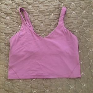 Lululemon pink top